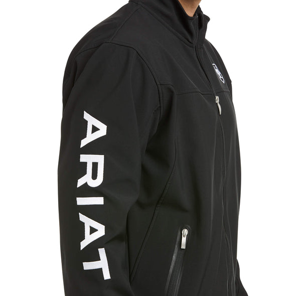 Chamarra Ariat New Team Softshell Negro