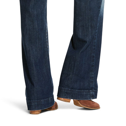 Jeans Stretch Entwined Tiro Medio Corte de Bota