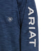 Sudadera Ariat Indigo Heather Con Cierre
