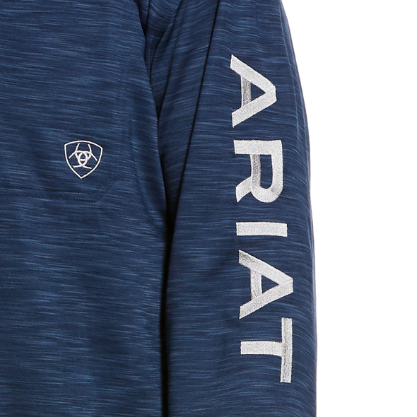 Sudadera Ariat Indigo Heather Con Cierre