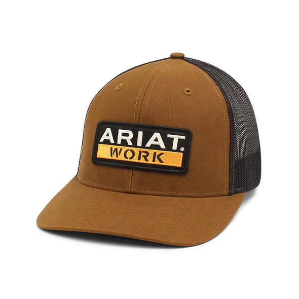 Gorra Ariat Work Patch Brown