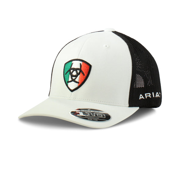 Gorra Escudo Bandera México Blanco