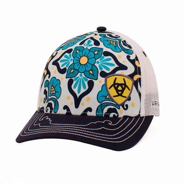 Gorra Ariat Estampado Floral