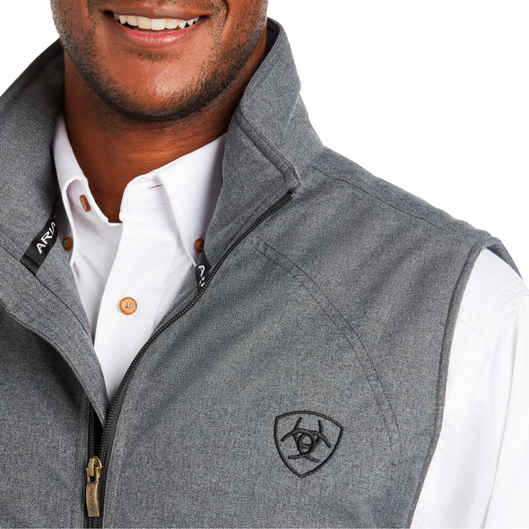 Chaleco Ariat Team Logo Insulated Gris