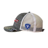 Gorra Ariat gris logo con bandera de U.S.A