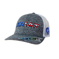 Gorra Ariat gris logo con bandera de U.S.A