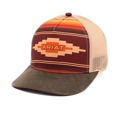 Gorra Ariat Aztec logo café