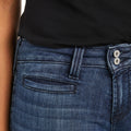 Jeans Trouser Outseam Ella Stretch Tiro Medio