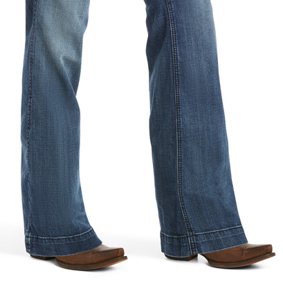 Jeans Trouser Outseam Ella Stretch Tiro Medio