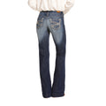 Jeans Stretch Entwined Tiro Medio Corte de Bota