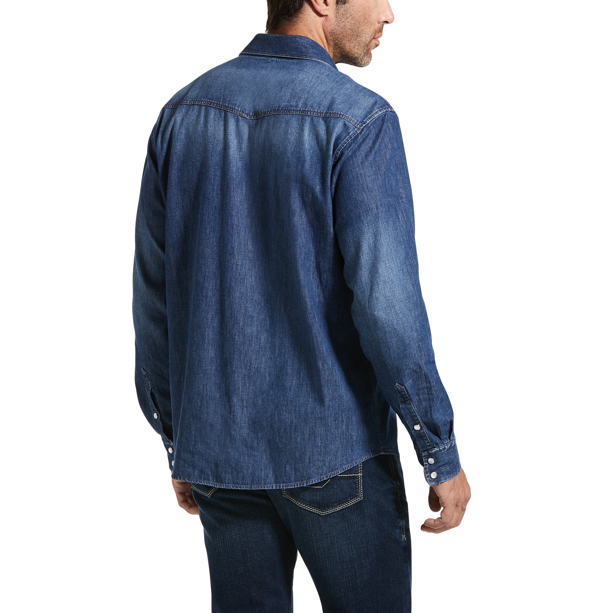 Mezclilla y camisa de on sale vestir