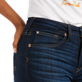 Jeans R.E.A.L. Ballary Tiro Alto Corte de Bota
