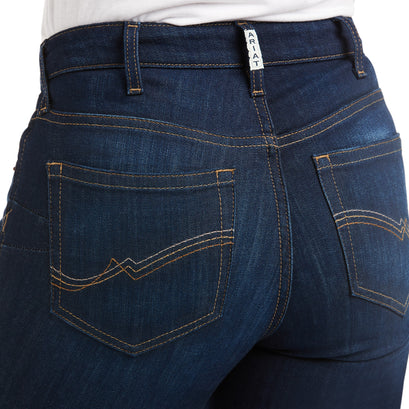 Jeans R.E.A.L. Ballary Tiro Alto Corte de Bota