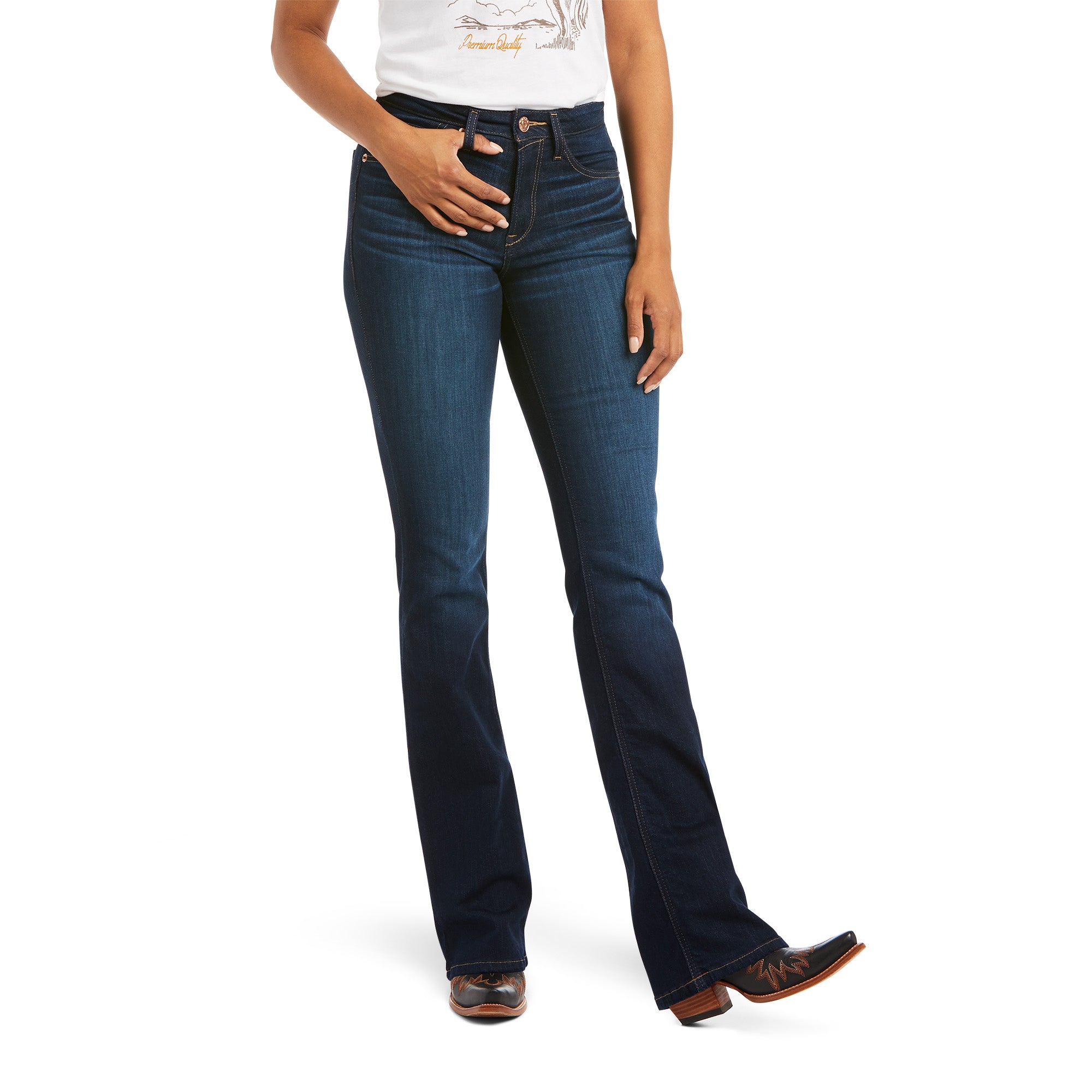 Pantalones para bota vaquera clearance