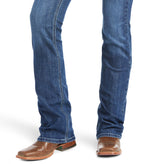 Jeans R.E.A.L. Kylee Tiro Medio Corte de Bota