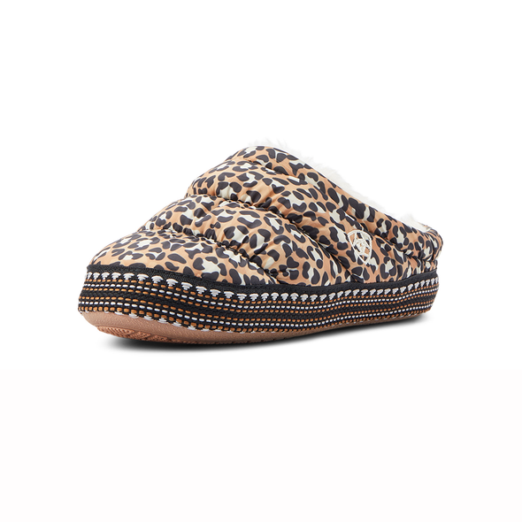 Pantufla Infantil Crius Clog Leopard