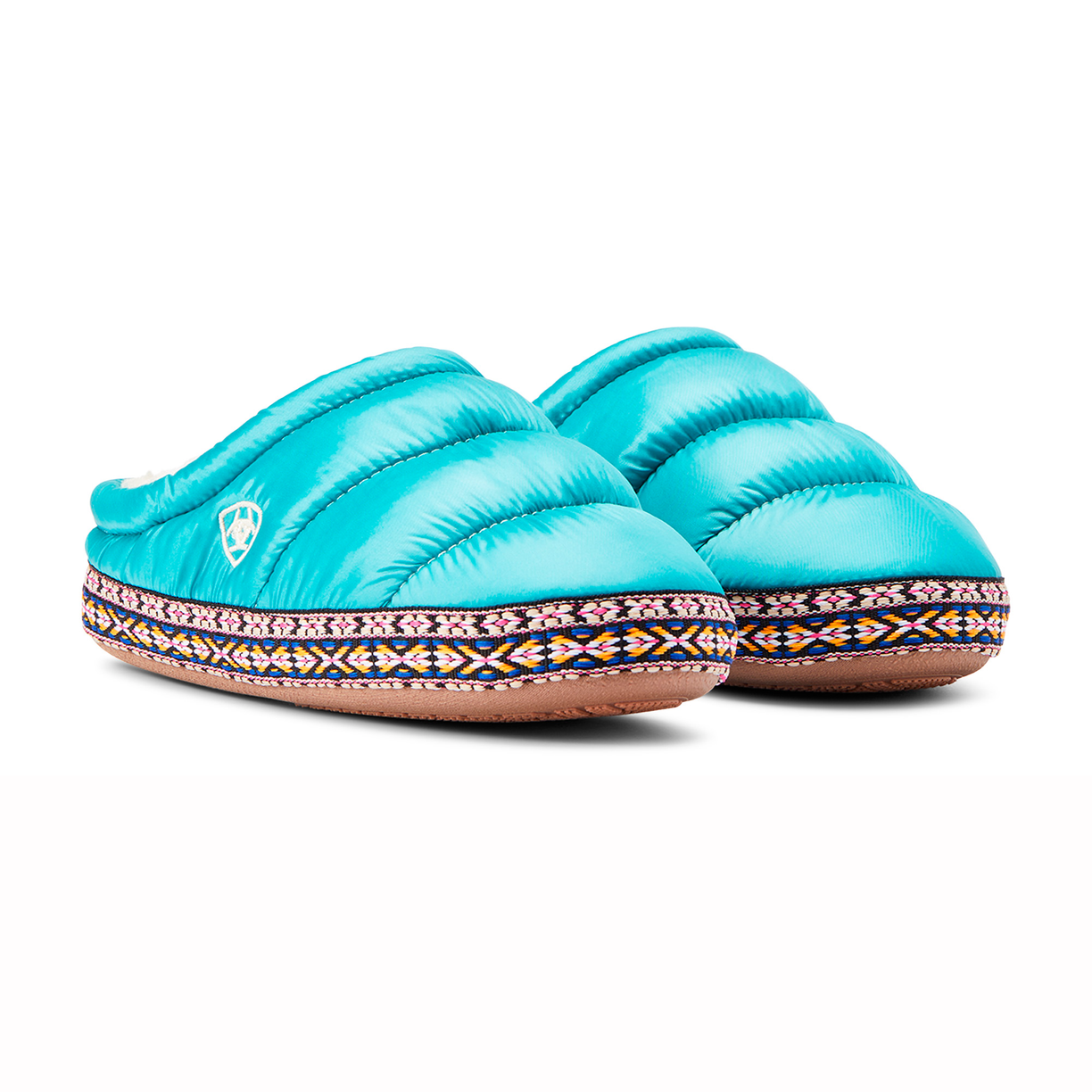 Pantufla Infantil Crius Clog Turquoise