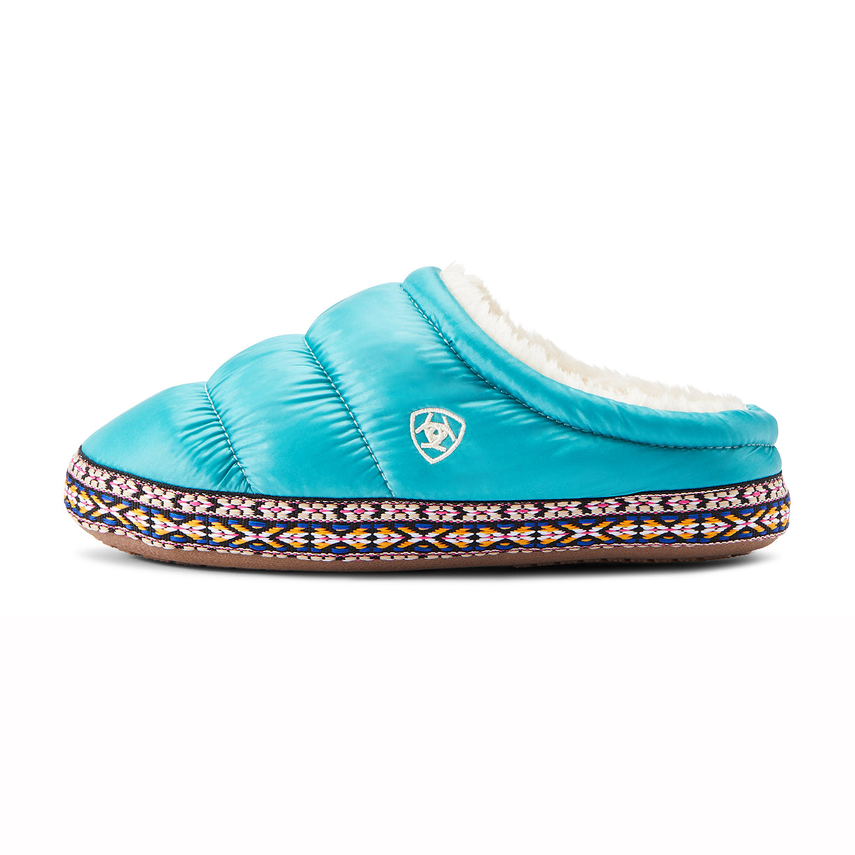 Pantufla Infantil Crius Clog Turquoise