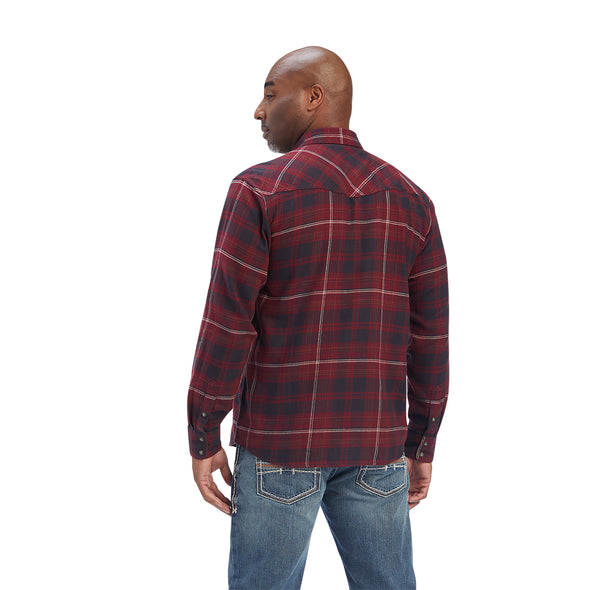 Camisa Ariat Heath Corte Retro Botón A Presión