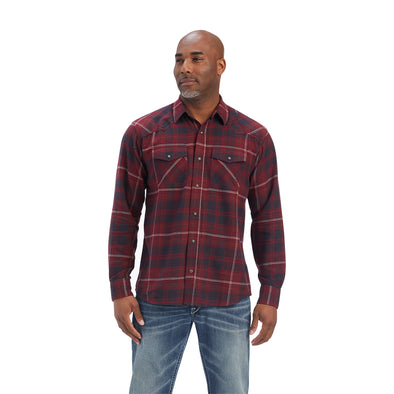 Camisa Ariat Heath Corte Retro Botón A Presión