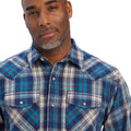 Camisa Ariat Huntleigh Corte Retro Botón A Presión
