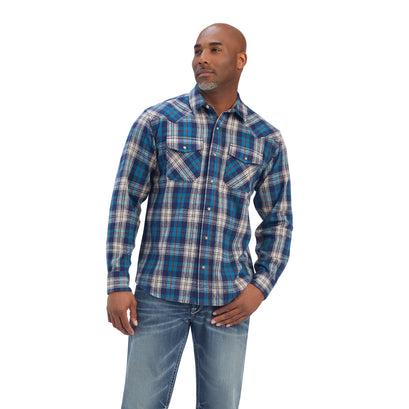 Camisa Ariat Huntleigh Corte Retro Botón A Presión