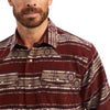 Camisa Ariat Hendrie Corte Retro Botón a Presión