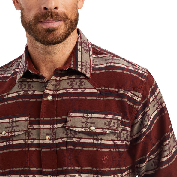 Camisa Ariat Hendrie Corte Retro Botón a Presión
