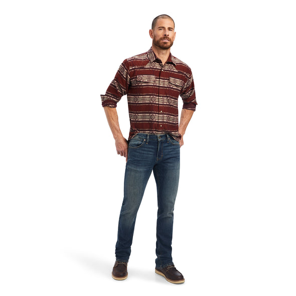 Camisa Ariat Hendrie Corte Retro Botón a Presión