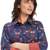 Camisa Ariat Kirby Stretch Ropey Rose