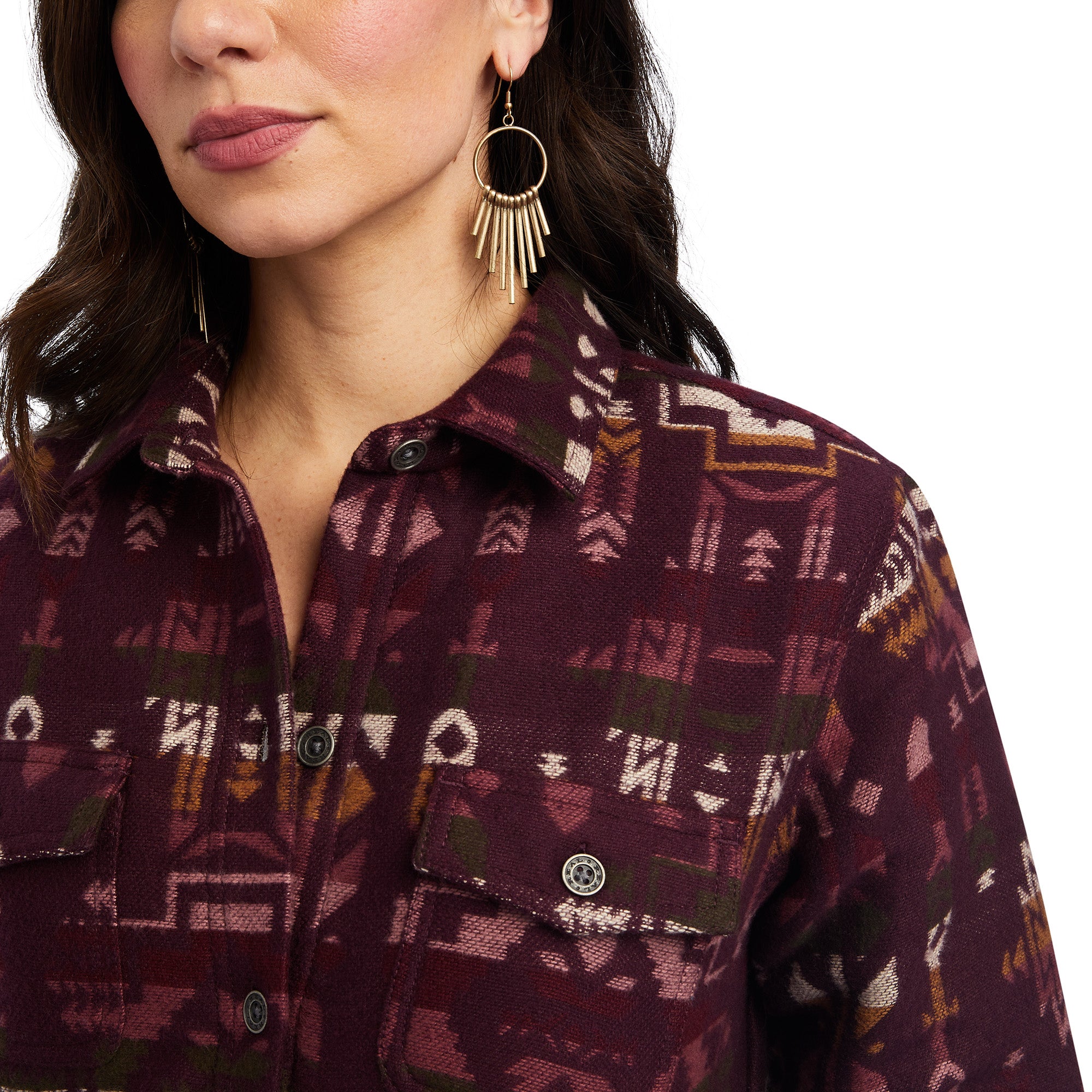 Camisola Ariat Shacket Laredo Ariat Mexico