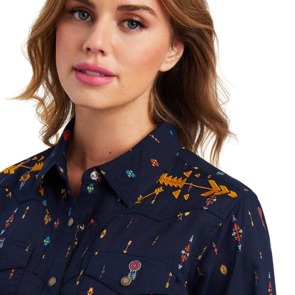Camisa Ariat R.E.A.L. Dakota Botón a Presión