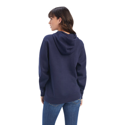 Sudadera Ariat R.E.A.L. Shield Logo Navy