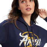Sudadera Ariat R.E.A.L. Shield Logo Navy