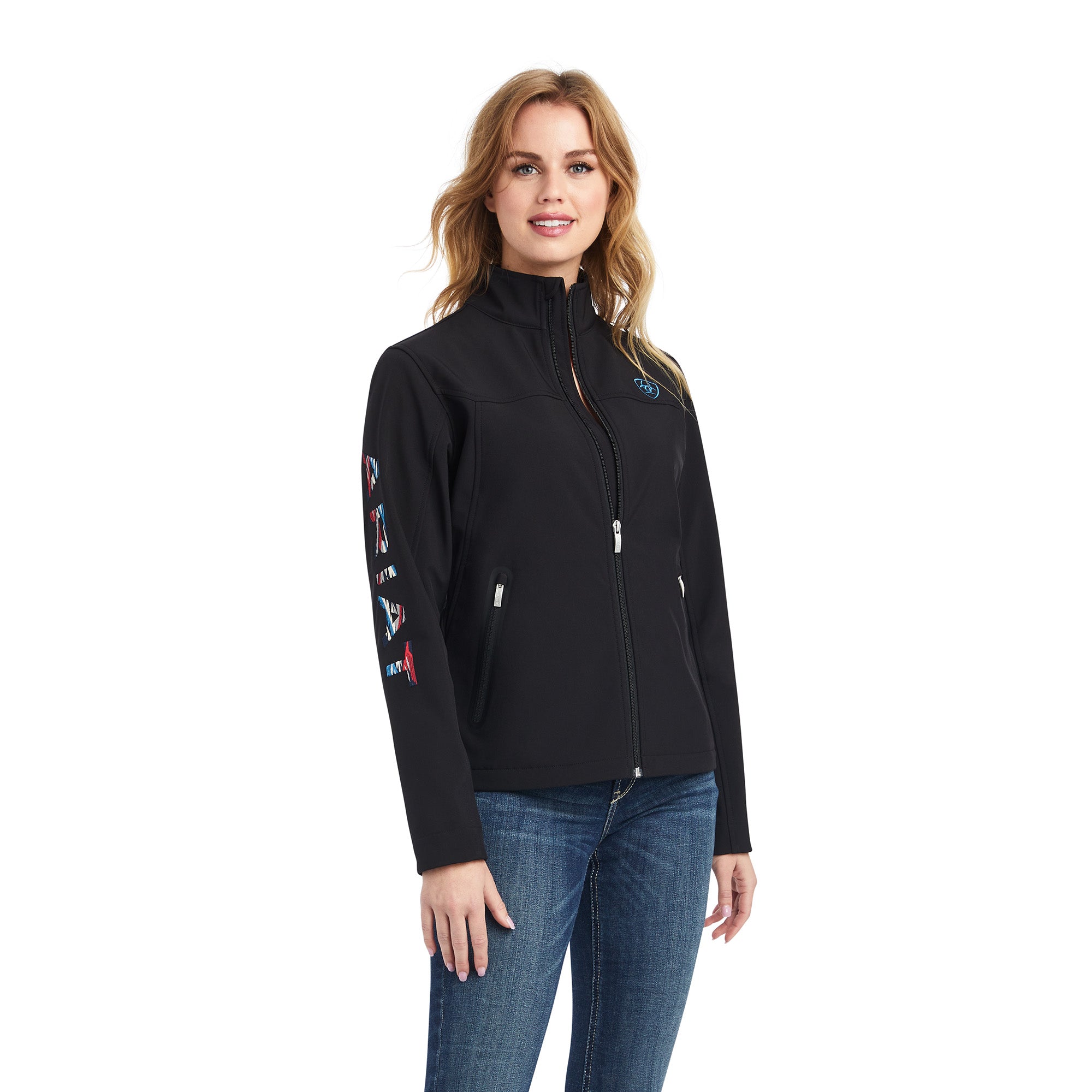 Chamarra Ariat Softshell Team Logo Chimayo Ariat Mexico