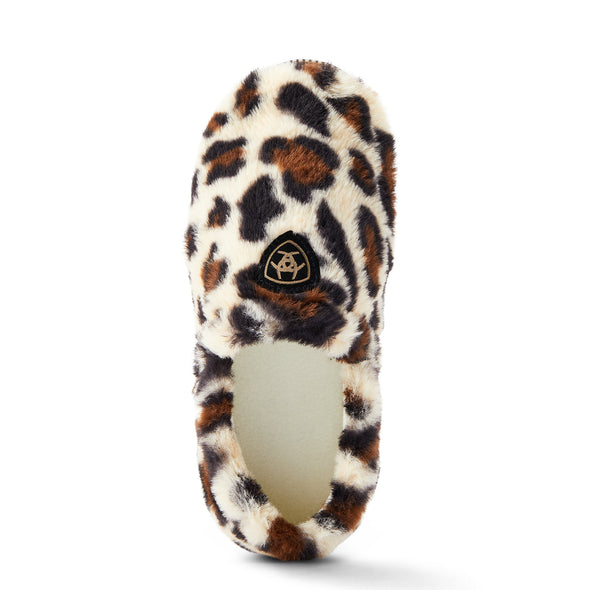 Pantufla Ariat Snuggle Cream Leopard