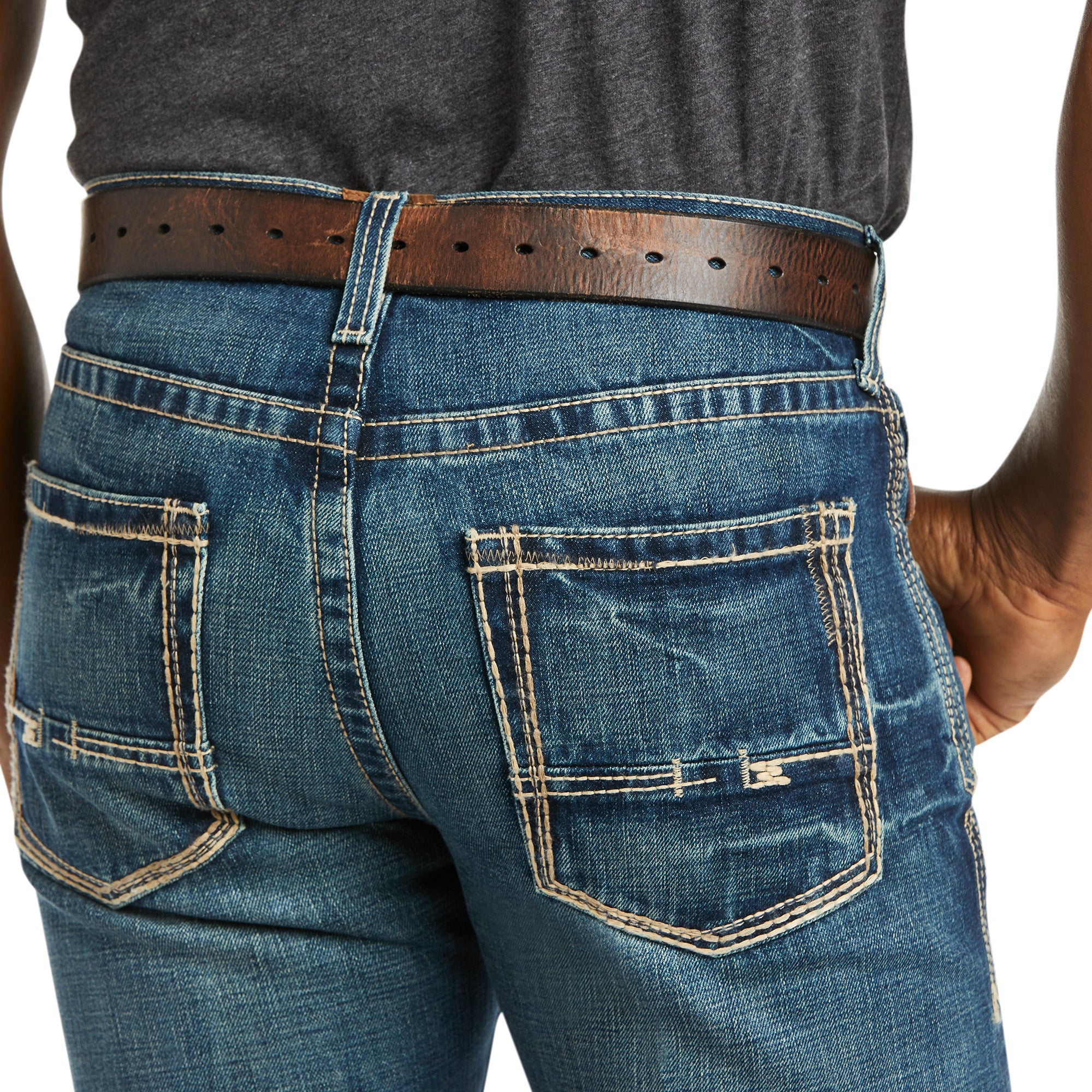Pantalones ariat para hombre best sale