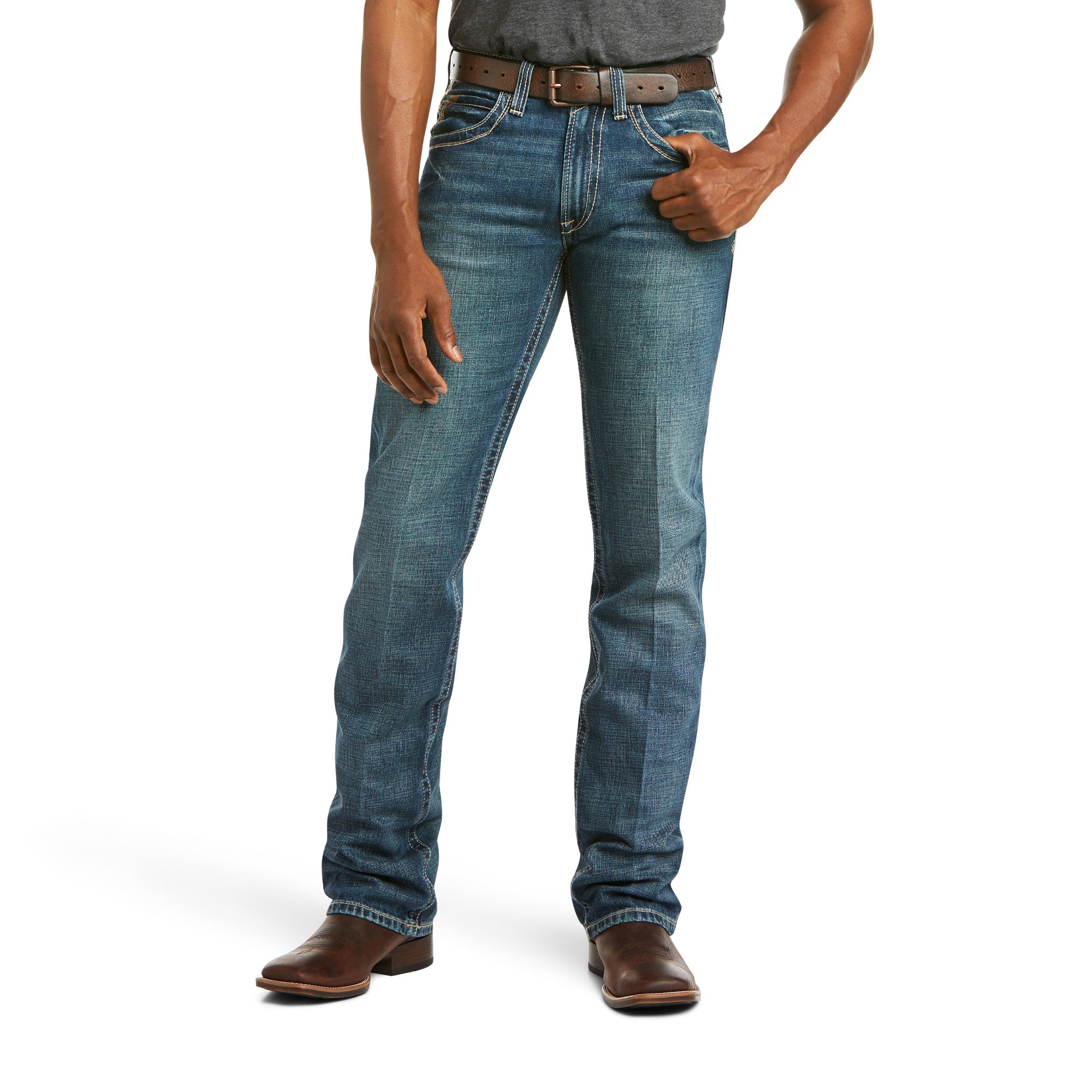 Jeans M5 Boundary Slim Corte Recto Ariat Mexico