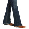 Jeans R.E.A.L. Whipstitch Ocean Stretch Tiro Medio Corte de Bota