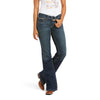 Jeans R.E.A.L. Whipstitch Ocean Stretch Tiro Medio Corte de Bota