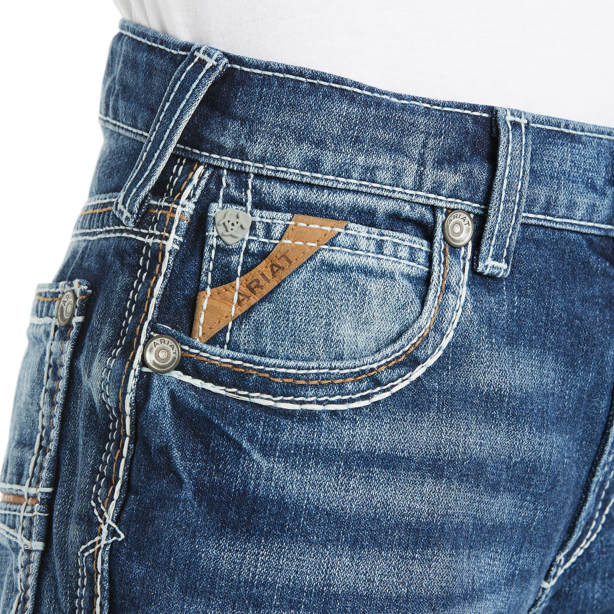 Jeans B4 Relaxed Coltrane Corte de Bota Ariat Mexico