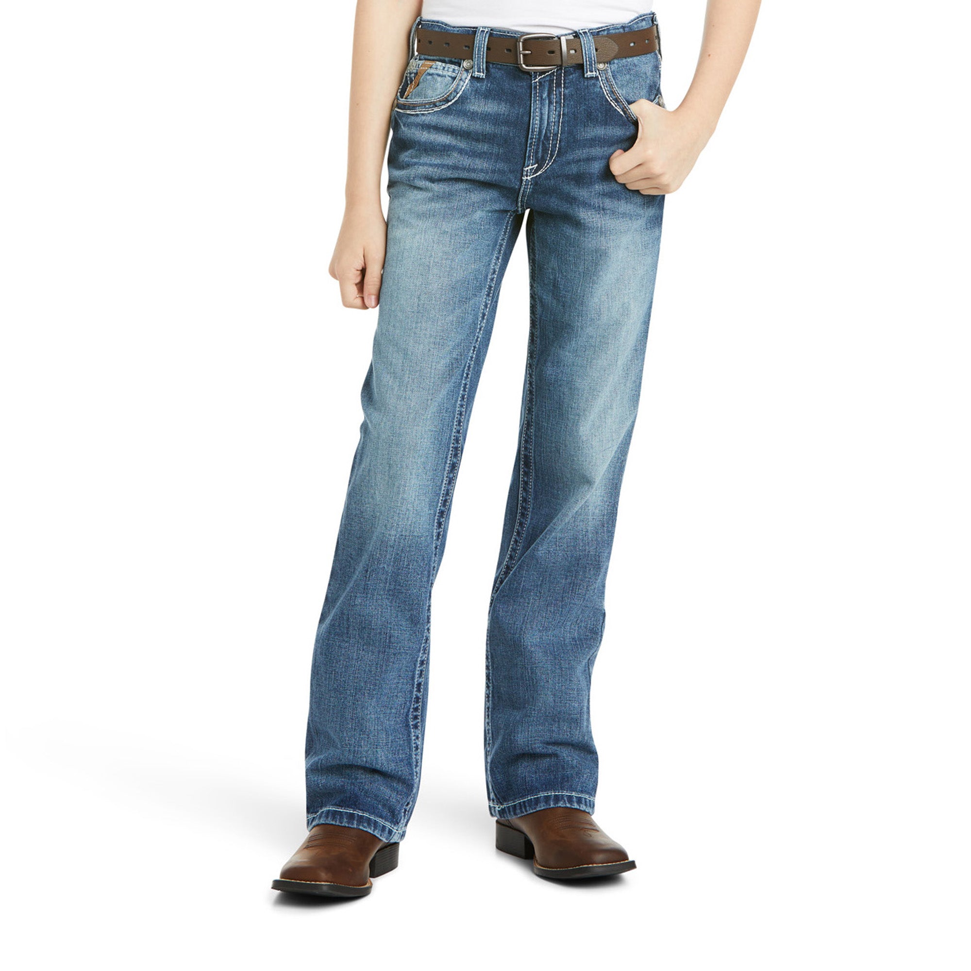Jeans B4 Relaxed Coltrane Corte de Bota Ariat Mexico