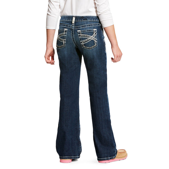 Jeans R.E.A.L. Infantil Entwined Corte de Bota