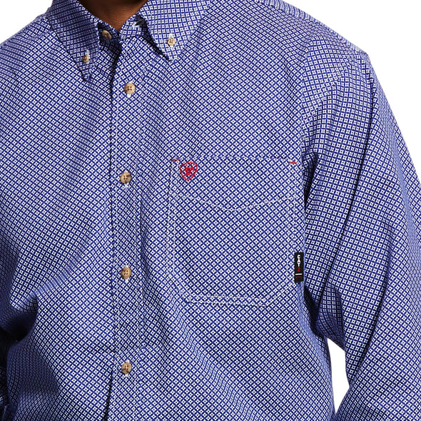 Camisa Ariat Work Liberty Retardante de Fuego FR