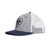Gorra Ariat Grey Embroidery Navy