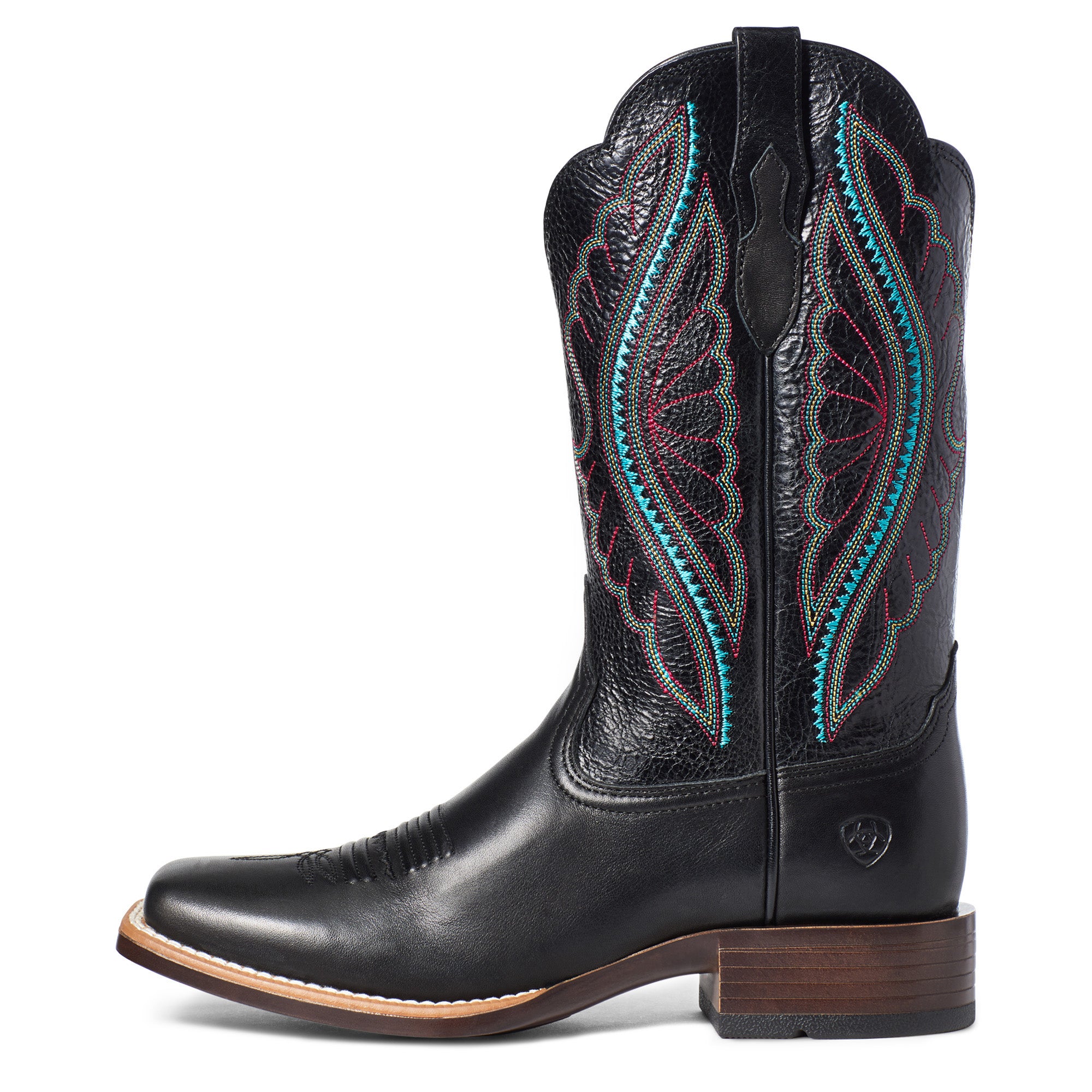 Bota Vaquera PrimeTime True Black Ariat Mexico