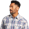 Camisa Ariat Hutton Corte Retro Botón a Presión