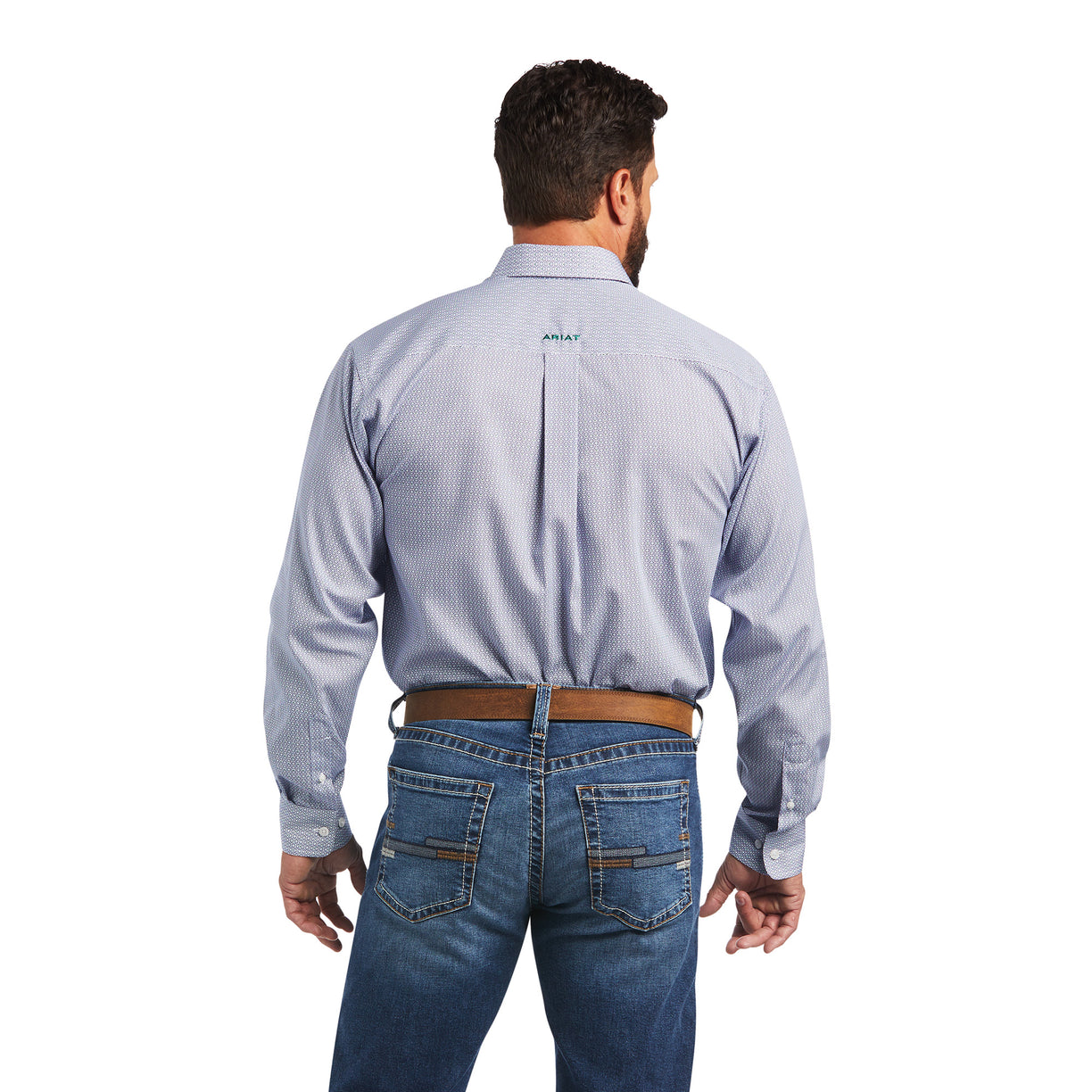 Camisa Ariat Libre de Arrugas Sire Corte Clásico