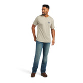 Playera Ariat Woodgrain Flag