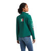 Chamarra Softshell Team México Verde